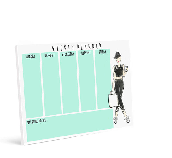 Work Out Girl Weekly Planner