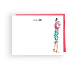 Pre-order Holiday Cards - Thank You Kitty Girl