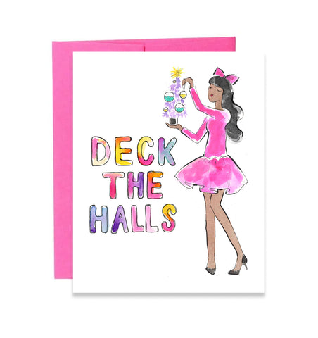 Deck the Halls Holiday Card (Ready to Ship)