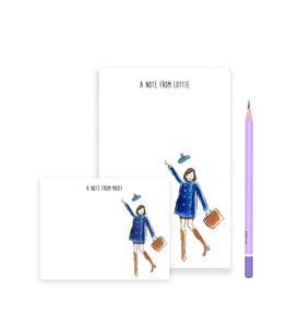 Mary Tyler Moore Personalized Stationery Desk Set