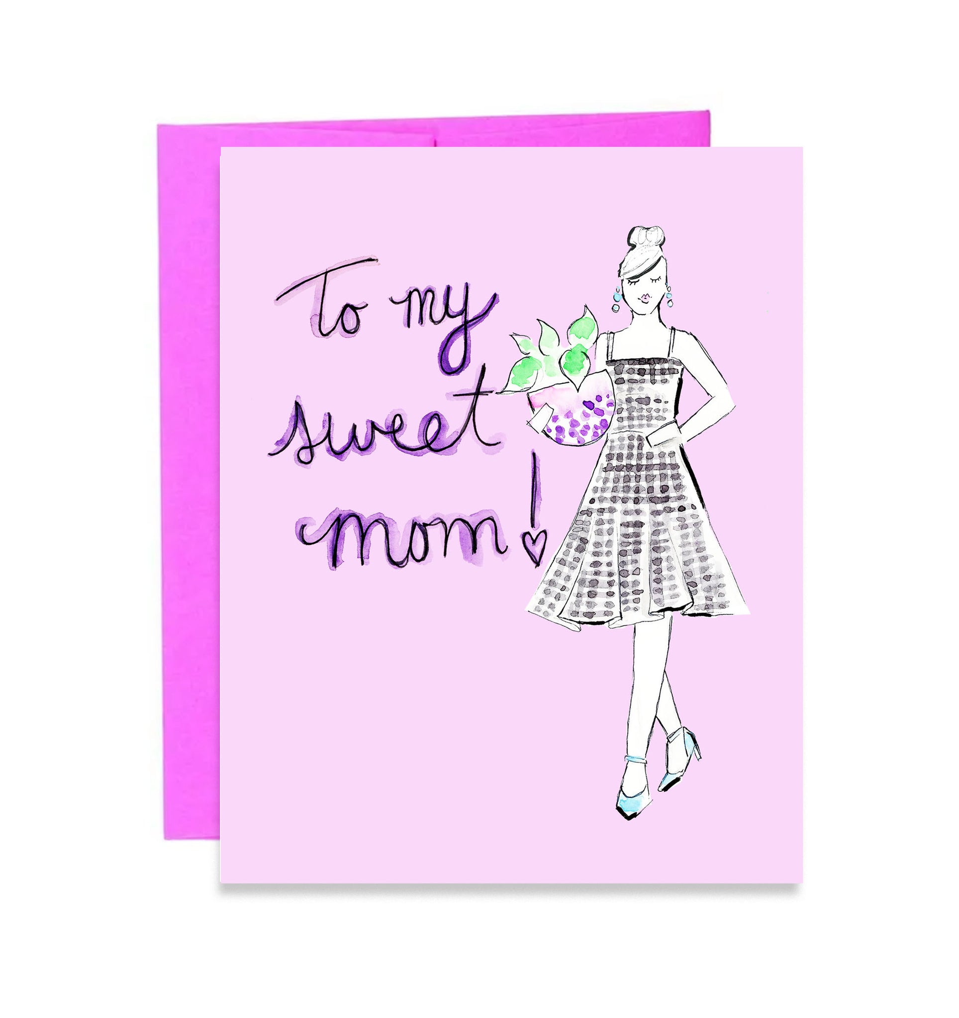 To My Sweet Mom Mother's Day Greeting Card