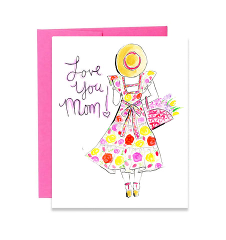 Love You, Mom Mother's Day Greeting Card