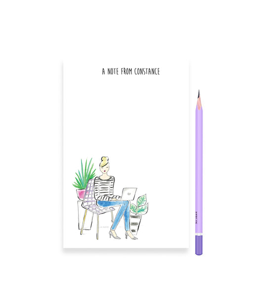 Plant Girl Notepad