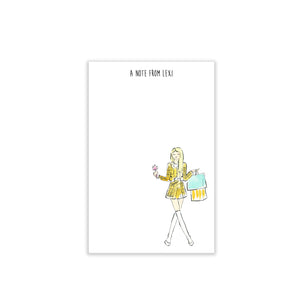 Cher/Clueless Inspired Personalized Notepad