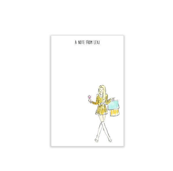 Cher from Clueless Personalized Stationery Desk Set