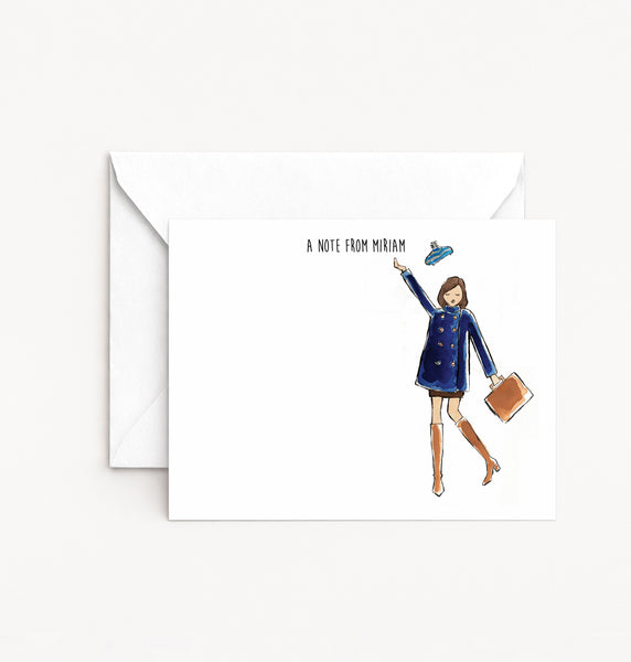 MTM Inspired Personalized Stationery
