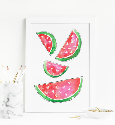 Watermelon Art Print