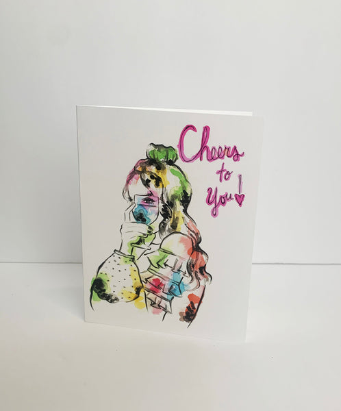 WHOLESALE: Cheers to you | Birthday and Celebration Card