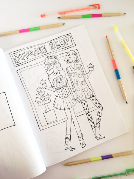 WHOLESALE: Paisley; the Fashion Girl Coloring Book