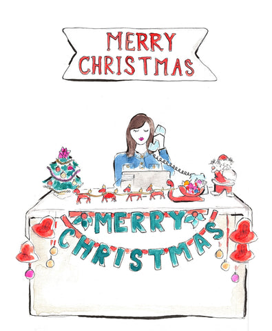 Christmas Card - Mary Tyler Moore