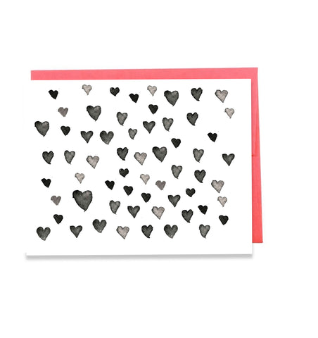 Mini Hearts Card