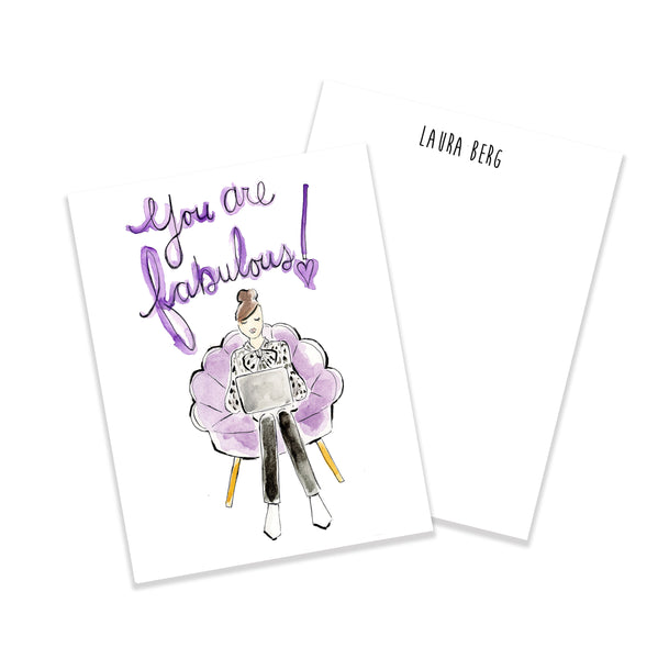 You Are Fabulous Personalized Stationery