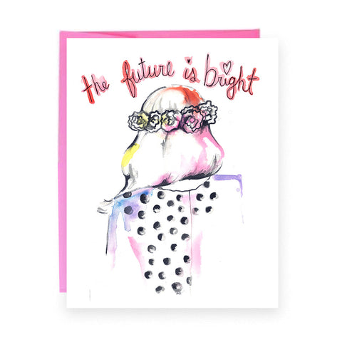 WHOLESALE: The Future is Bright Greeting Card