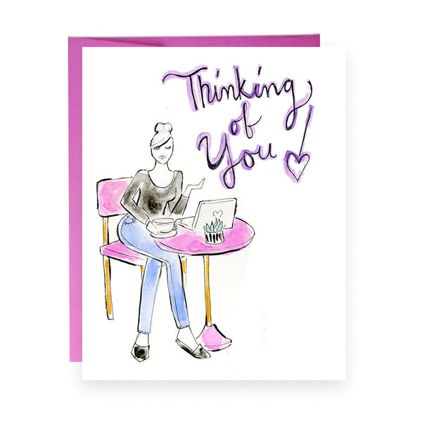 WHOLESALE: Thinking of You Greeting Card