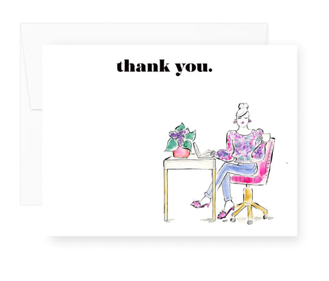 WHOLESALE: Thank You Note Card Set