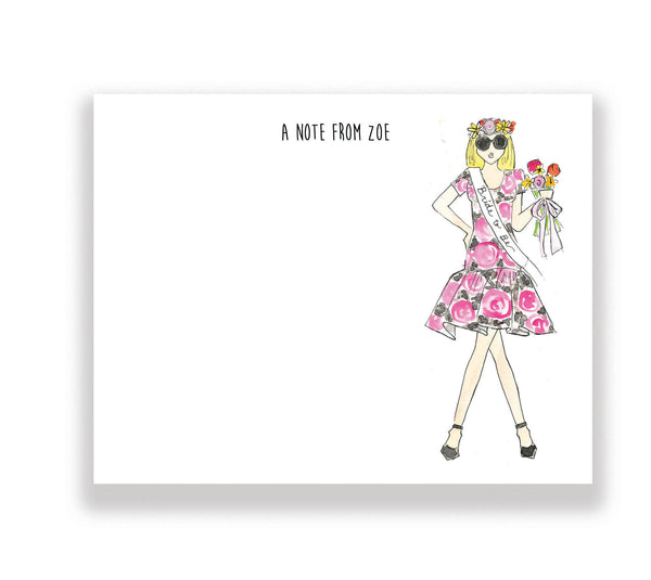 Bride Babe Personalized Stationery