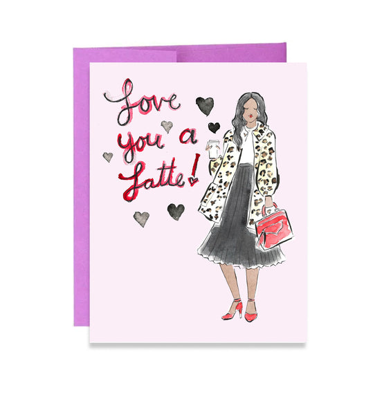 Love You A Latte Card