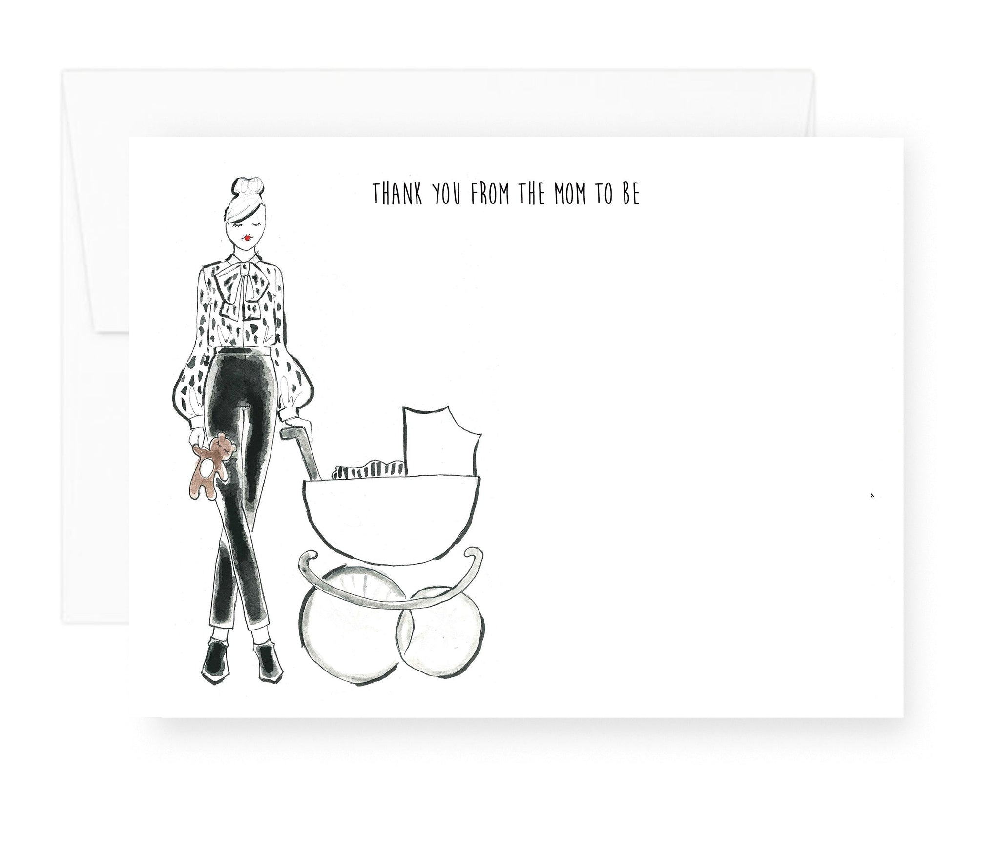 WHOLESALE: Mom to be Note Card Set