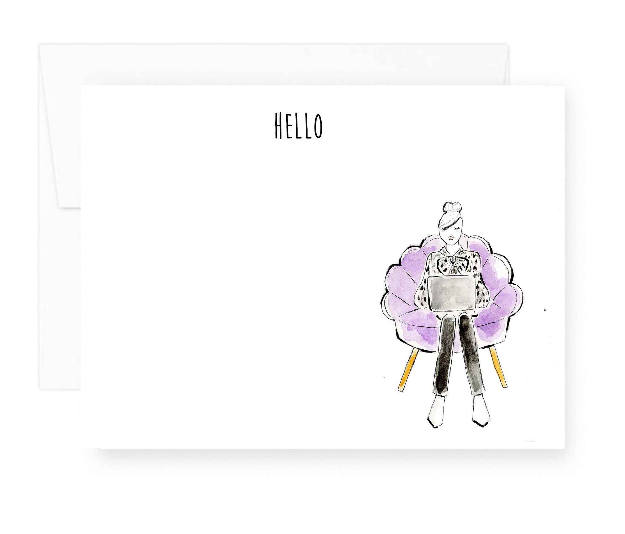 WHOLESALE: Hello Note Card Set