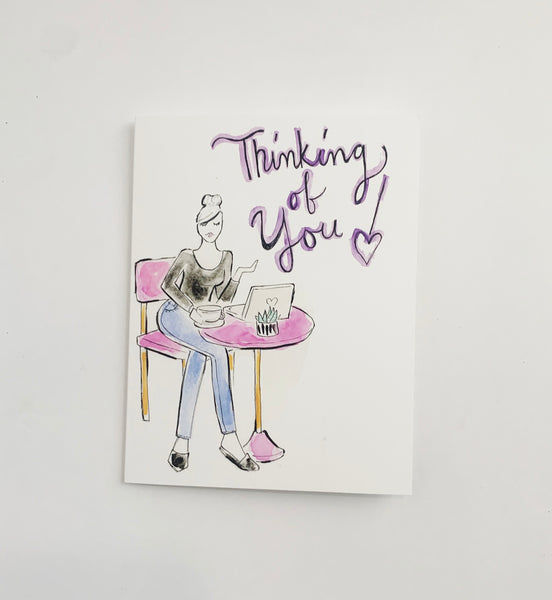 Thinking of You Greeting Card