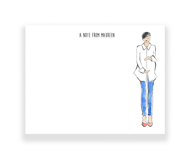 Casual + Cool Mama Personalized Stationery