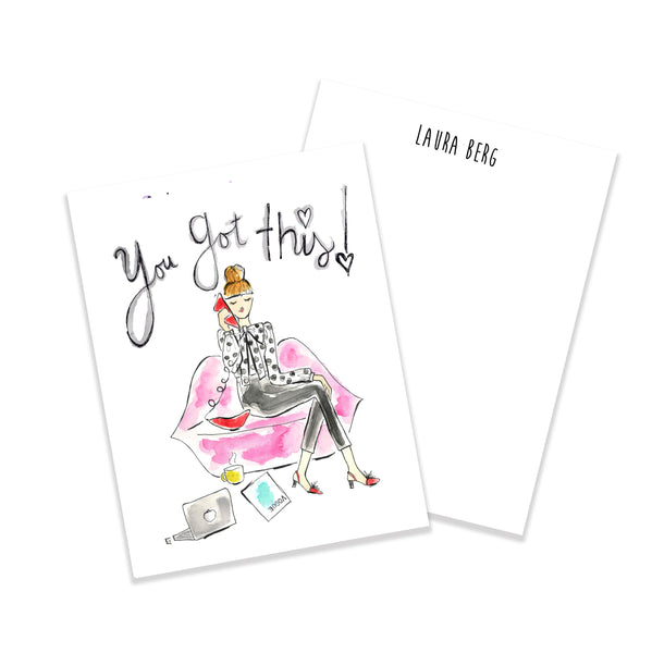 You Got This Personalized Stationery